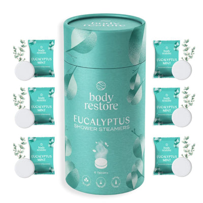 Eucalyptus Shower Steamers - Caja de Regalo de 6