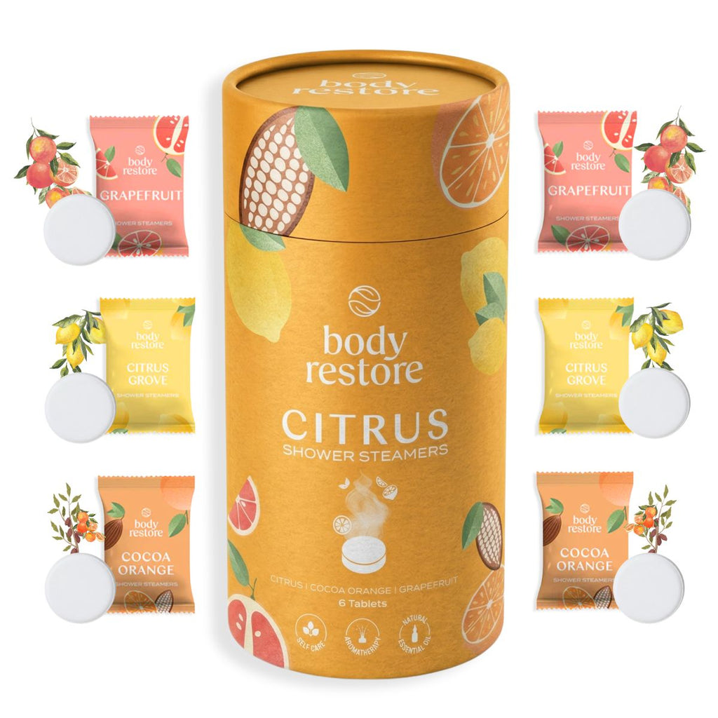 Citrus Mix Shower Steamers - Caja de Regalo de 6