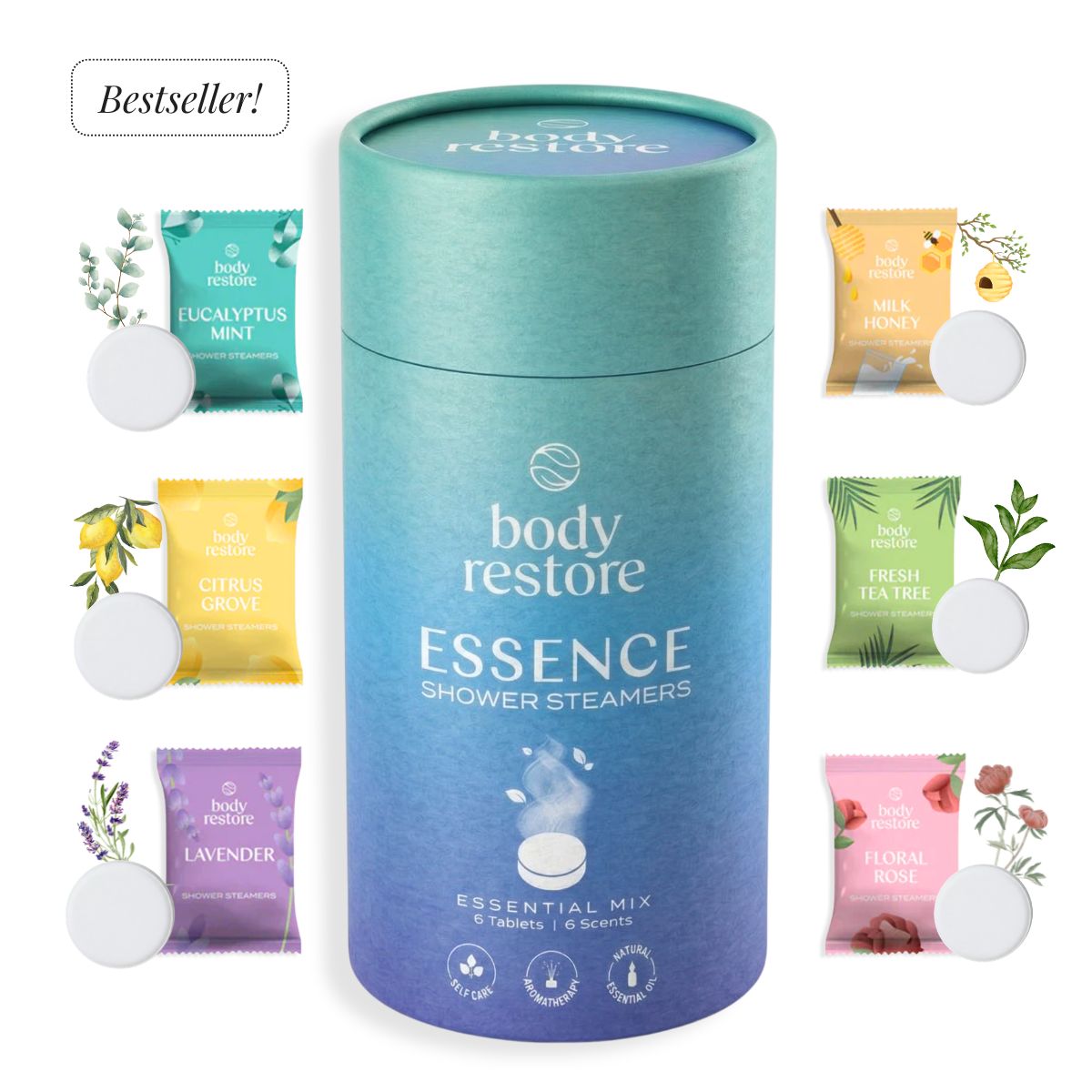 Essence Shower Steamers - Essential Mix