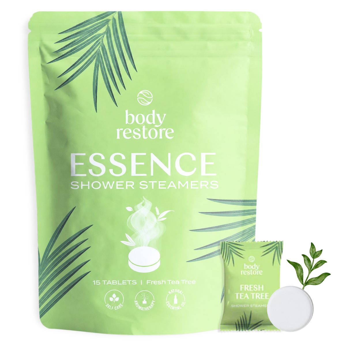 Tea Tree Shower Steamers - Paquete de 15