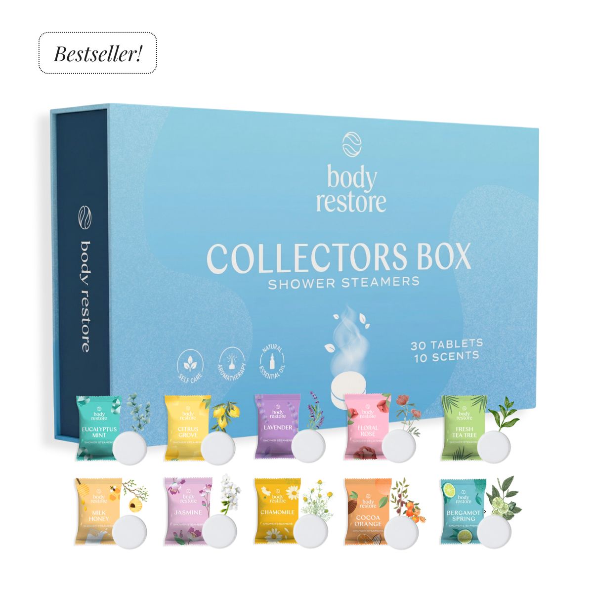 Aromatherapy Collection Box - 30 Shower Steamers