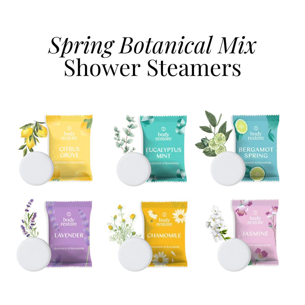 Reset Shower Steamers - Mezcla Botánica de Primavera