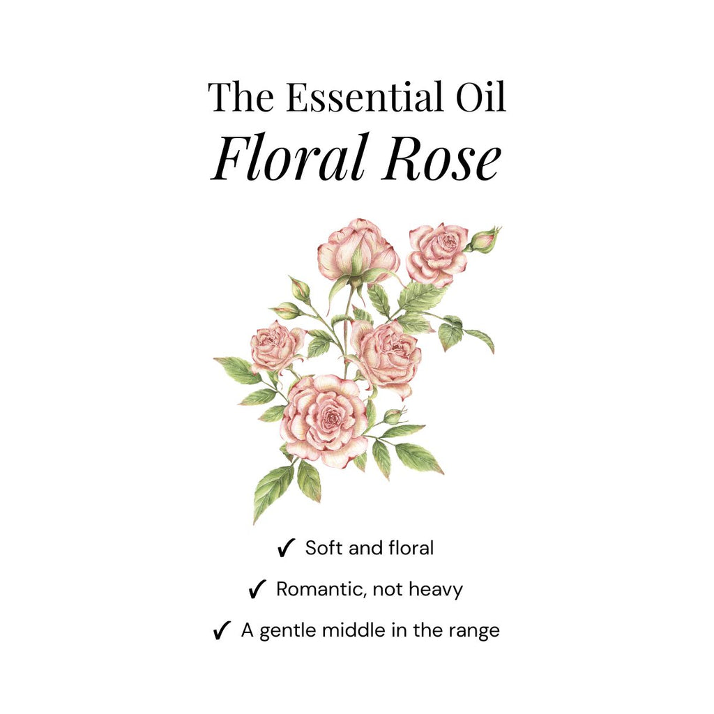 Floral Rose Shower Steamers - Paquete de 15