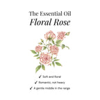 Floral Rose Shower Steamers - Paquete de 15