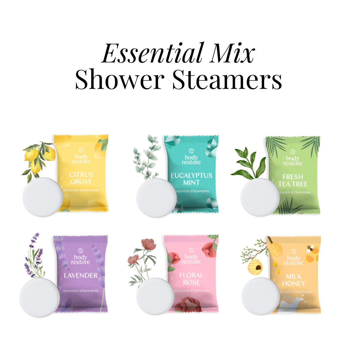 Essence Shower Steamers - Mezcla Esencial