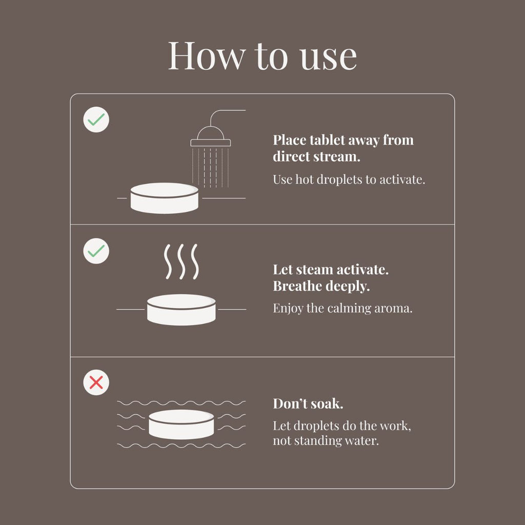 Eucalyptus Shower Steamers - Paquete de 15