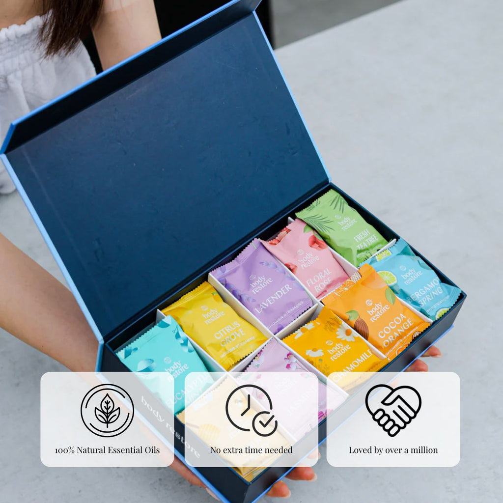 Aromatherapy Collection Box - 30 Shower Steamers