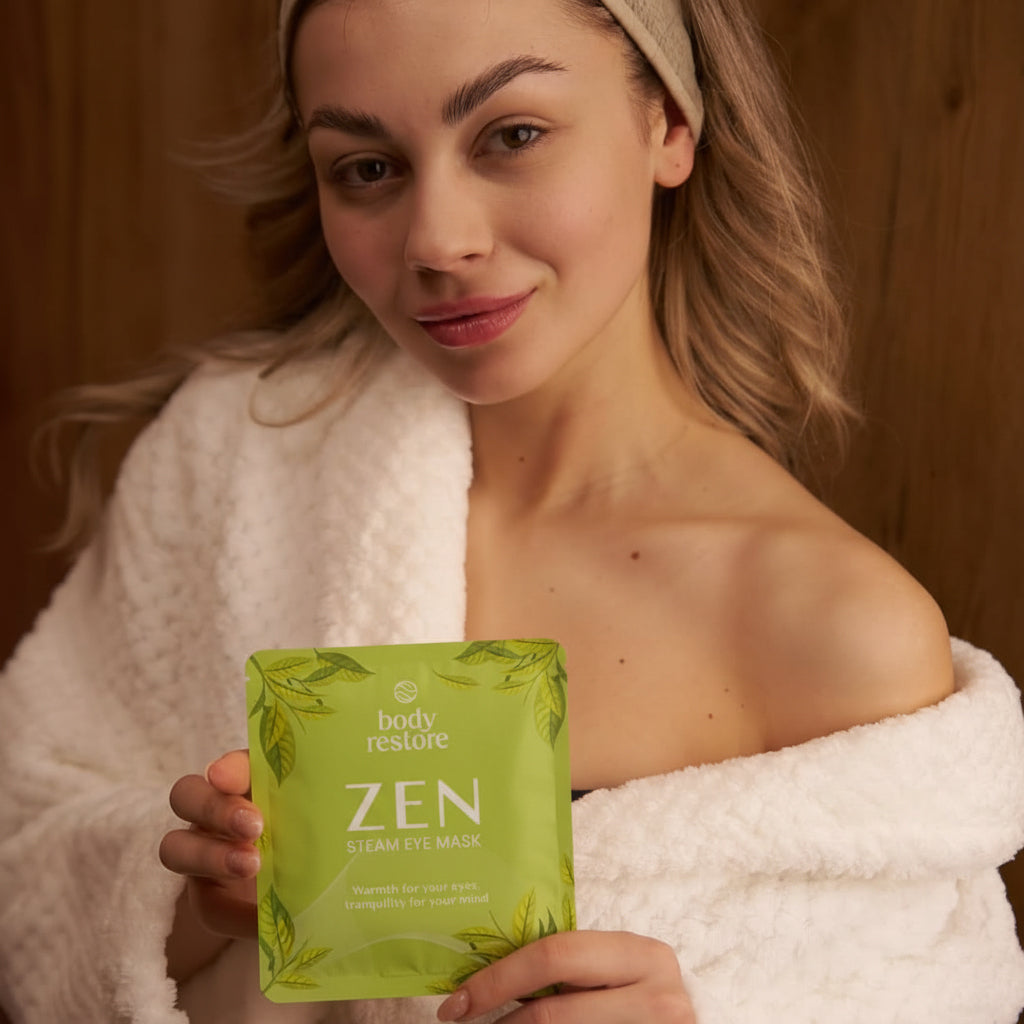 Green Tea Stoom Oogmaskers - Paquete de 5