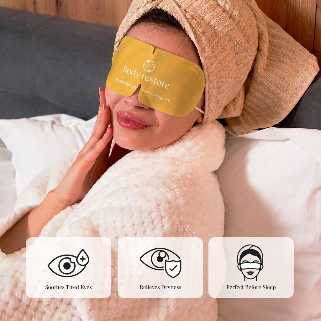 Essential Mix Stoom Oogmaskers - Paquete de 30