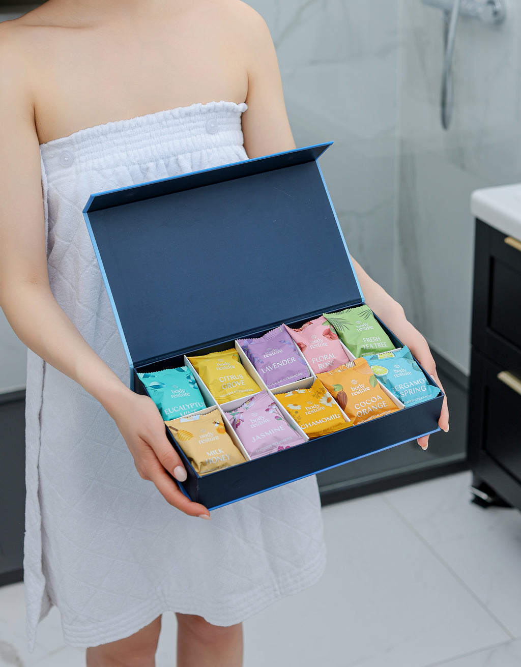 Aromatherapy Collection Box - 30 Shower Steamers