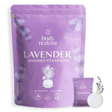 Lavendel Shower Steamers - Paquete de 15