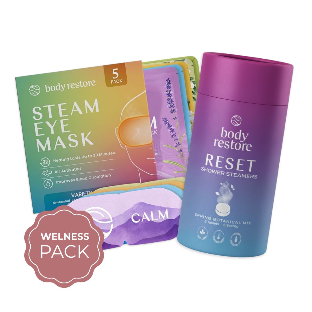 Reset & Relax Bundel – Paquete Ventaja Shower Steamers y Eye Masks