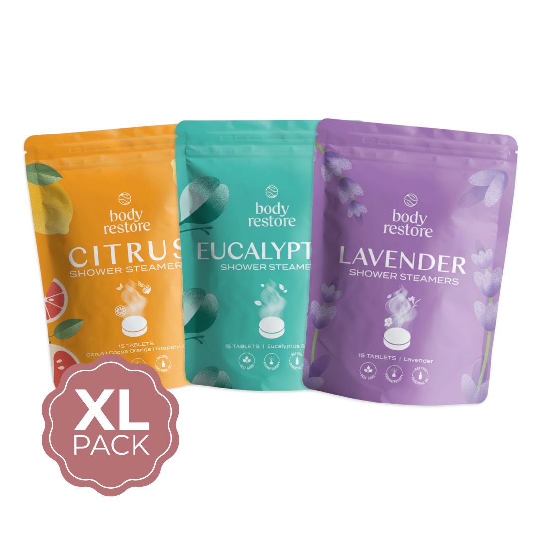 Wellness XL Bundel – Paquete Ventaja Shower Steamers