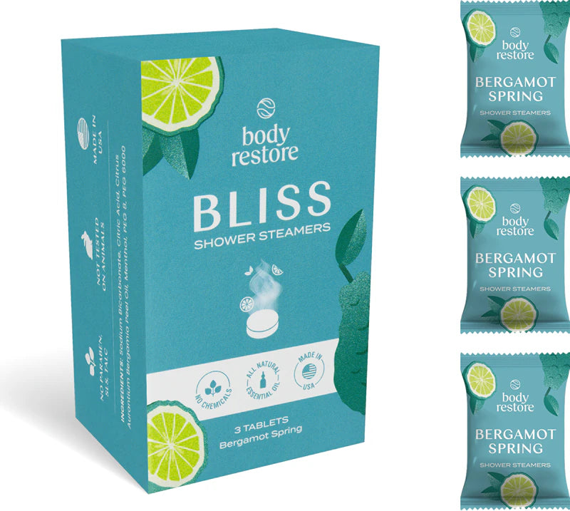 Bergamot Shower Steamers (paquete de 3)