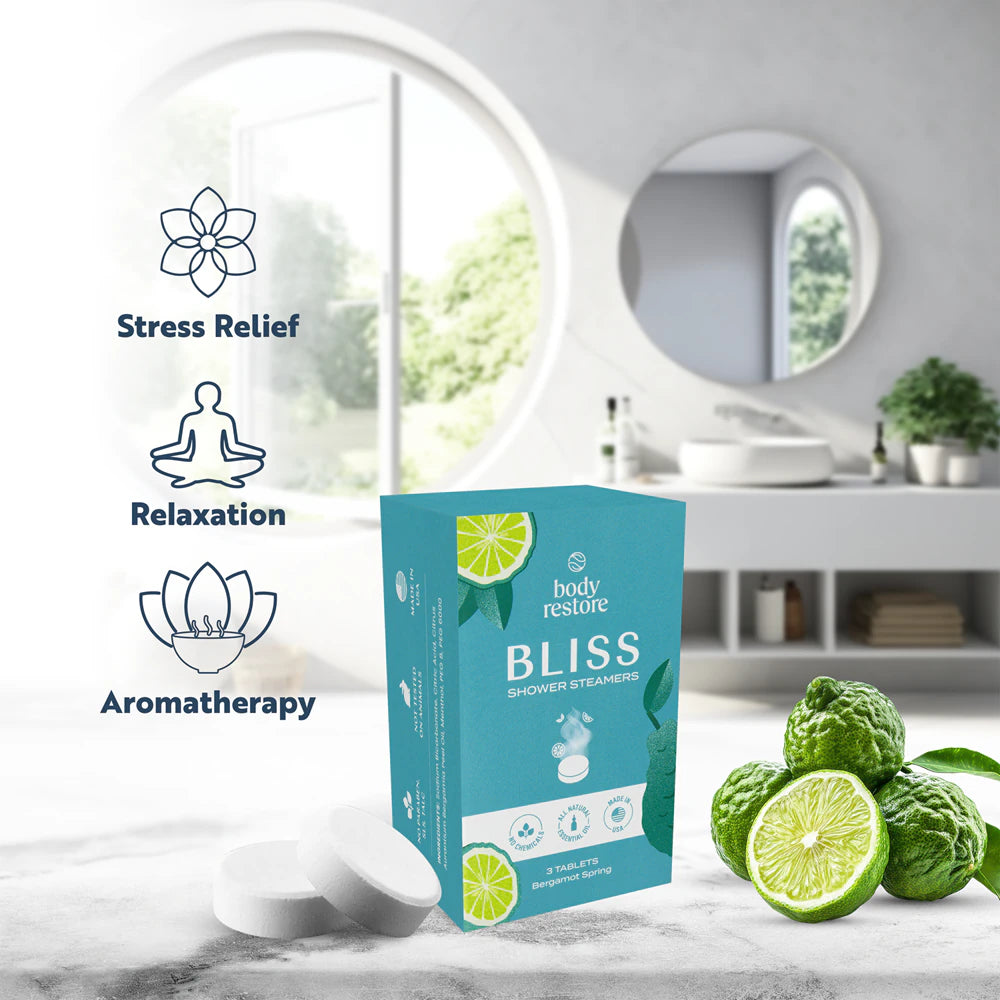 Bergamot Shower Steamers (paquete de 3)