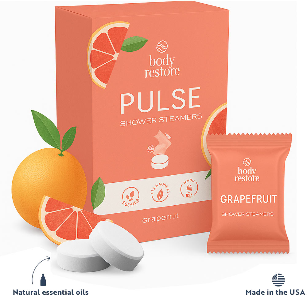Grapefruit Shower Steamers (paquete de 3)