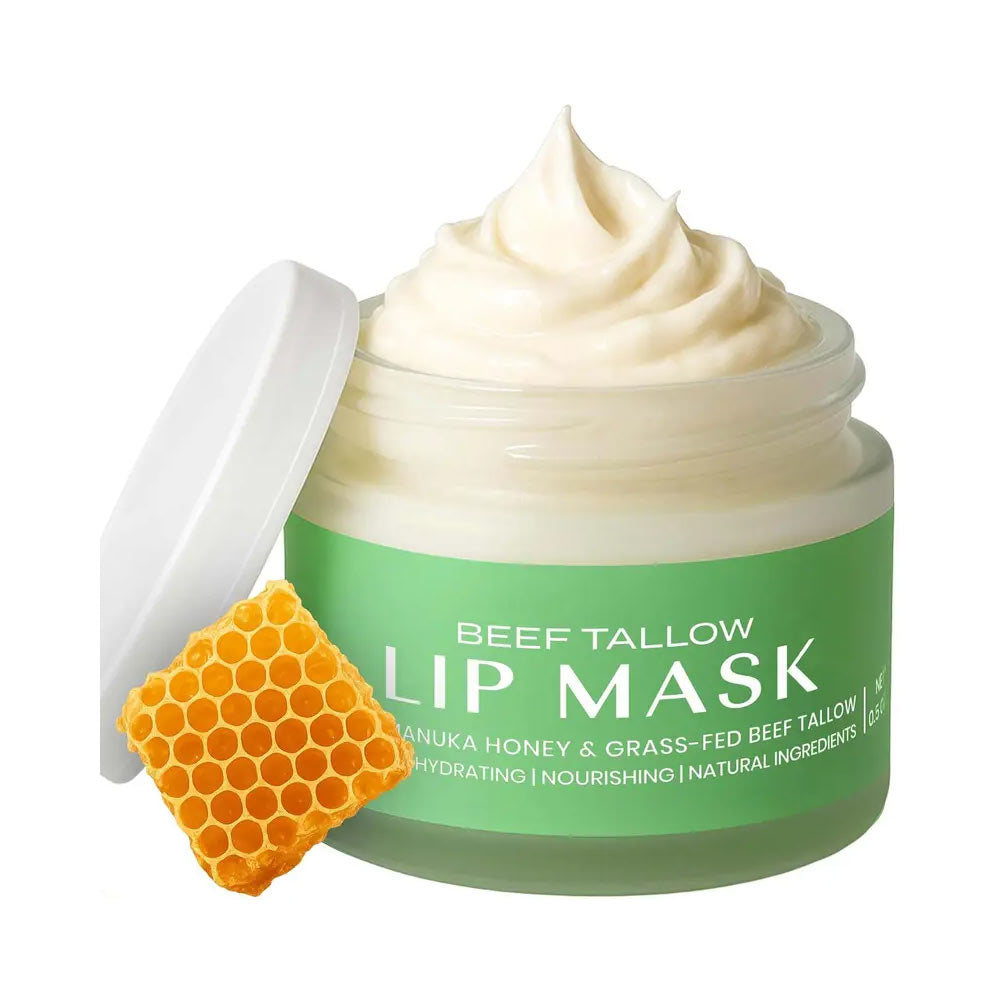 Beef Tallow Lip Mask - Bergamota