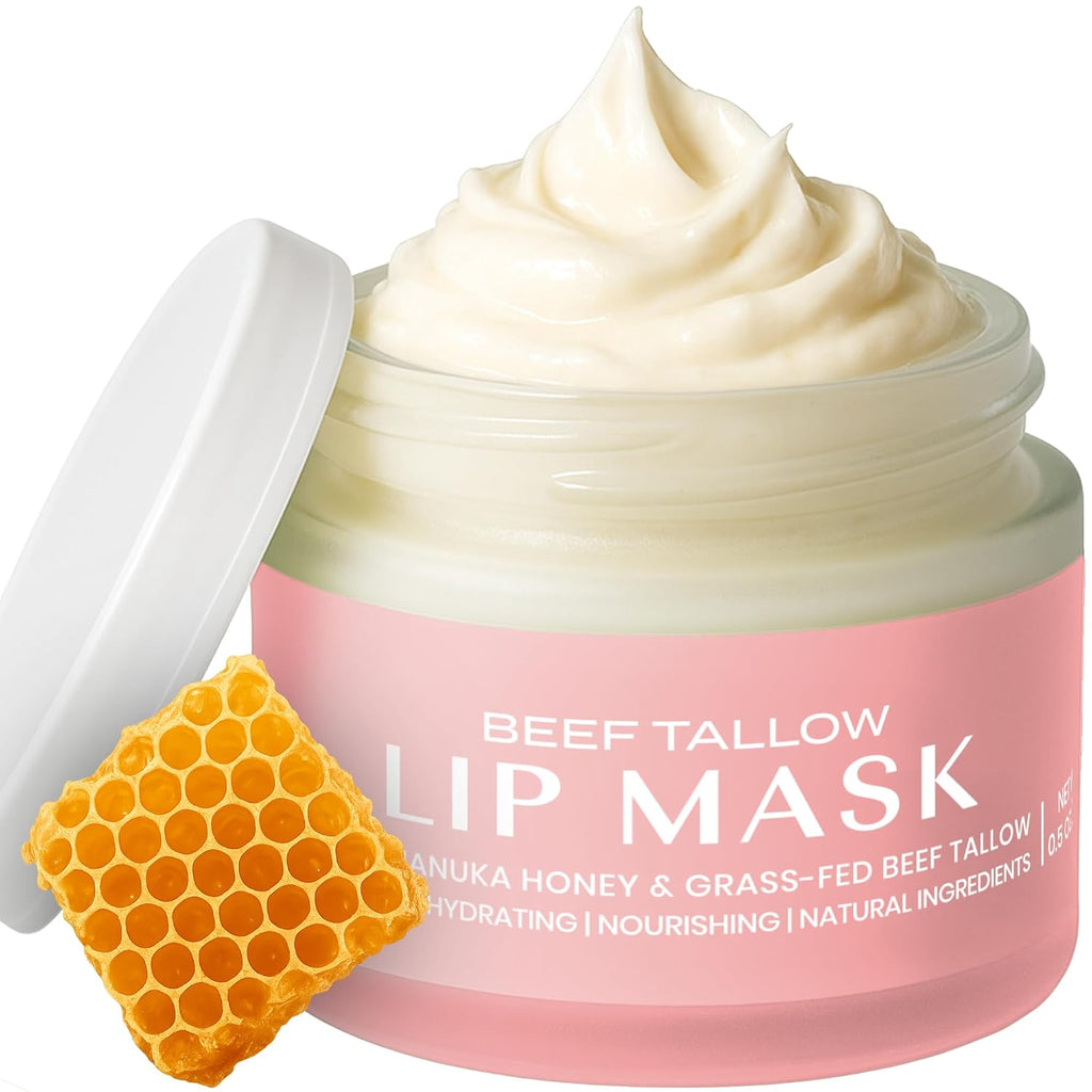 Beef Tallow Lip Mask - Sin aroma
