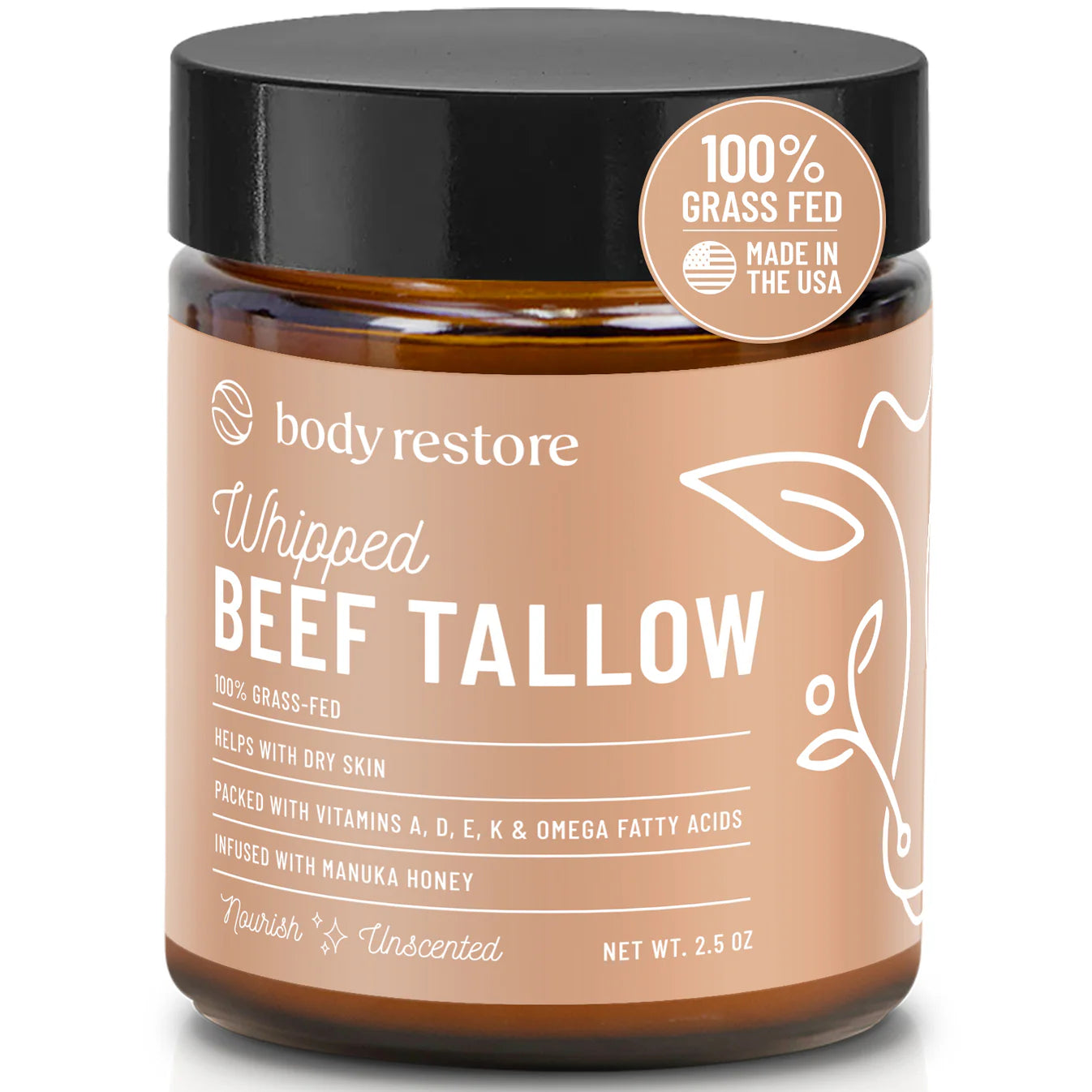 Beef Tallow Crème - Geurloos