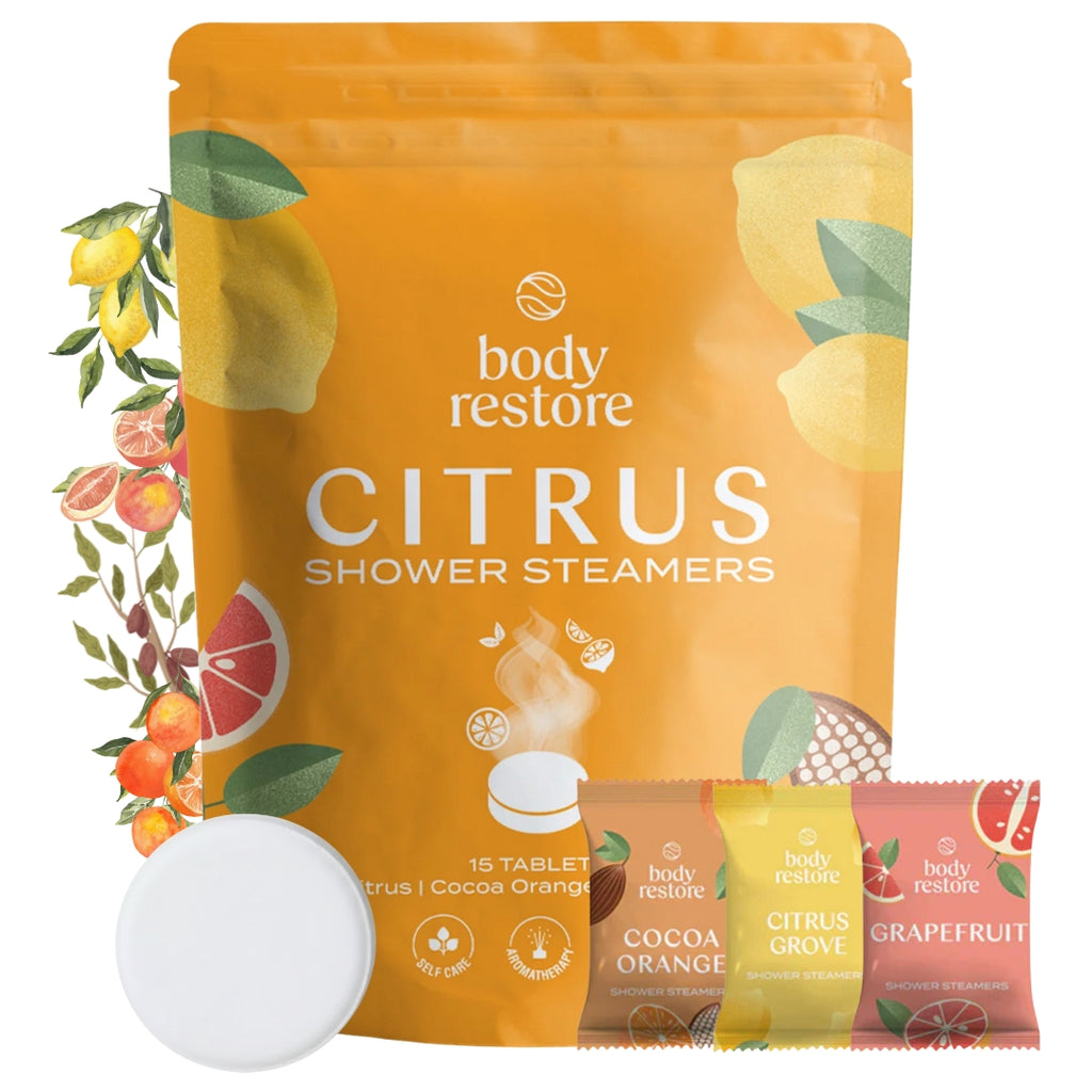 Citrus Shower Steamers - Paquete de 15