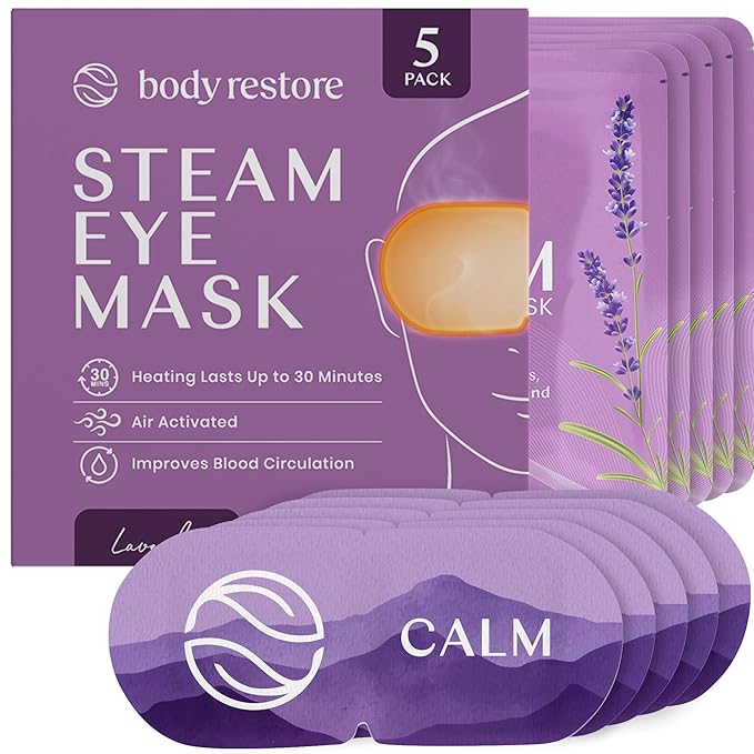 Lavendel Stoom Oogmaskers - Paquete de 5