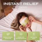 Green Tea Stoom Oogmaskers - Paquete de 5