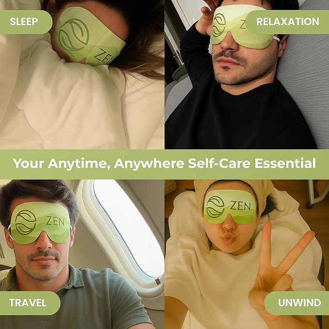 Green Tea Stoom Oogmaskers - Paquete de 5