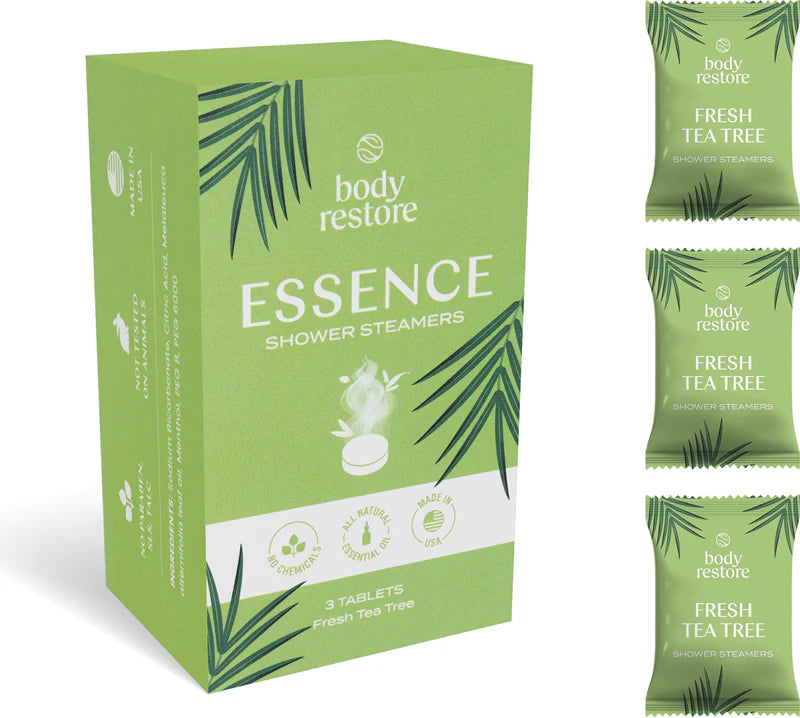 Fresh Tea Tree Shower Steamers (paquete de 3)
