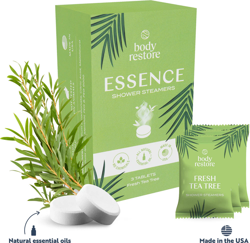 Fresh Tea Tree Shower Steamers (paquete de 3)
