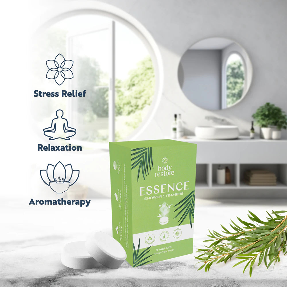 Fresh Tea Tree Shower Steamers (paquete de 3)