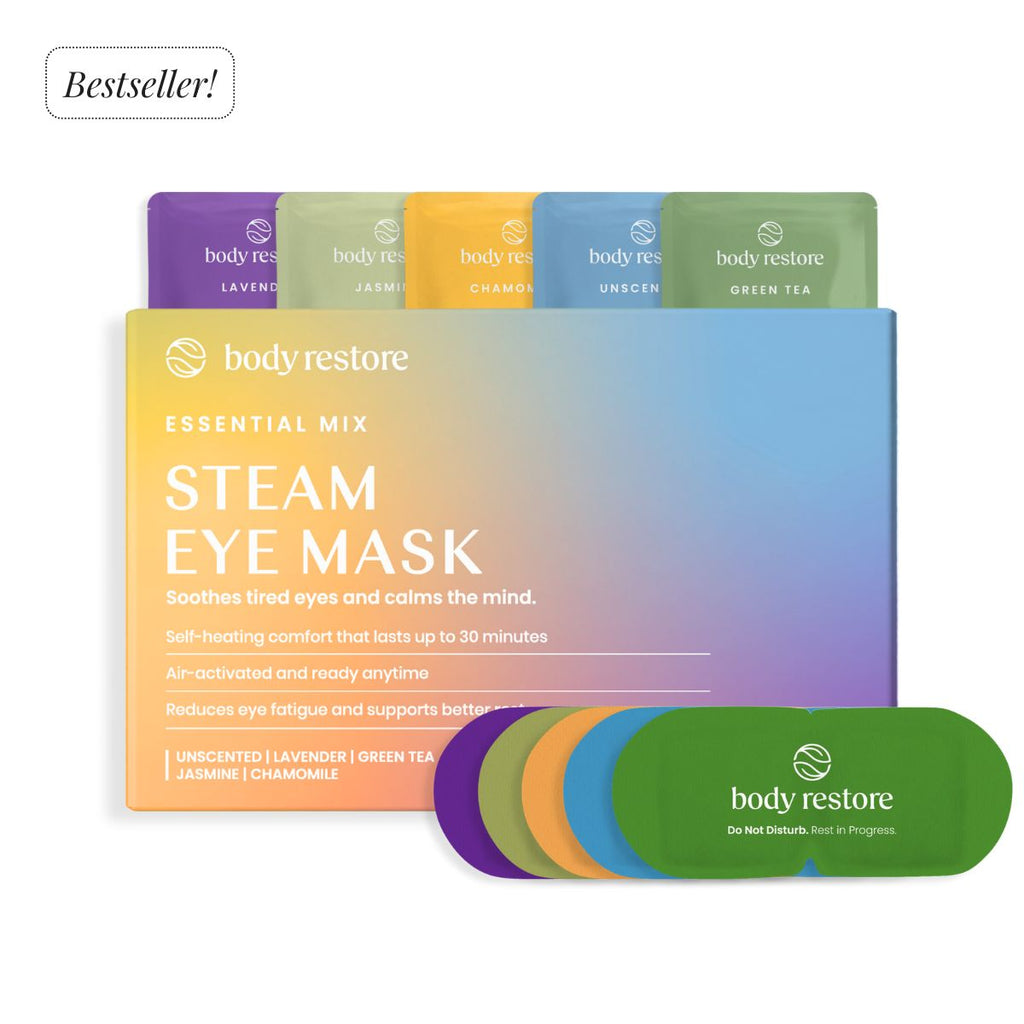 Essential Mix Stoom Oogmaskers - Paquete de 30