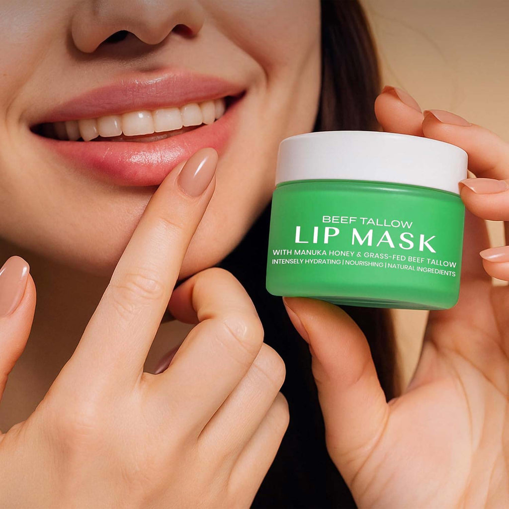 Beef Tallow Lip Mask - Bergamota