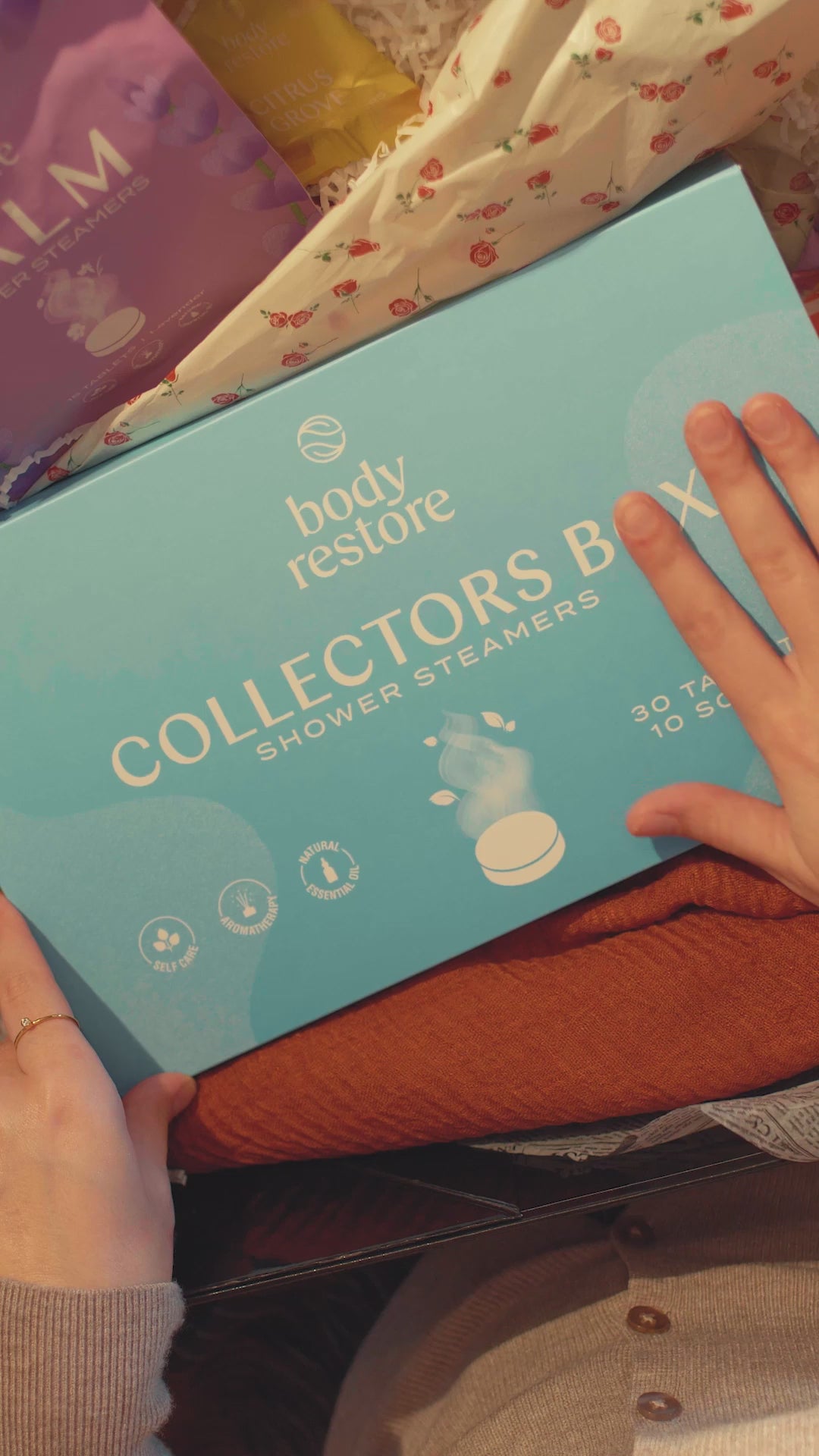 Aromatherapy Collection Box - 30 Shower Steamers
